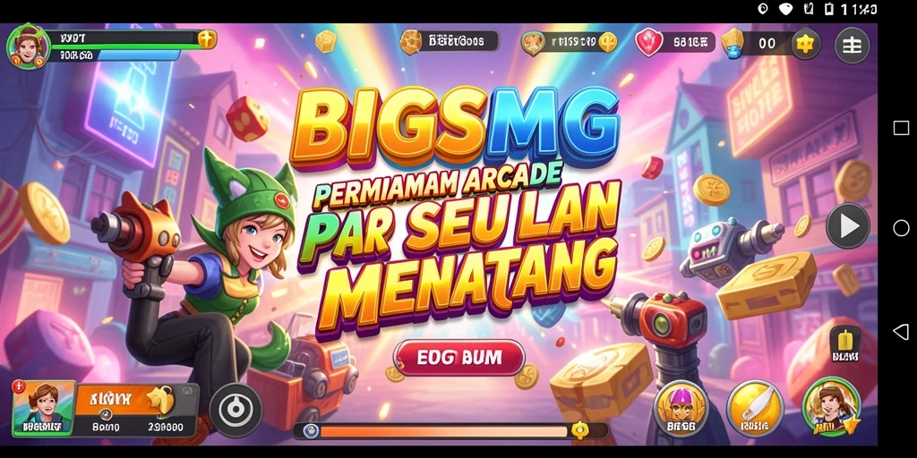 Rickshaw Arcade Gameplay Menampilkan Pemain dalam Aksi.