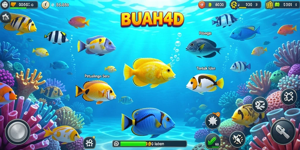 Tampilan gameplay BUAH4D yang seru dan menarik.
