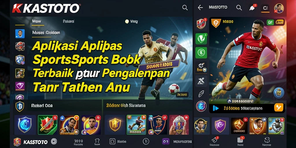 Tampilan menarik dari KASTOTO saat melakukan taruhan olahraga.