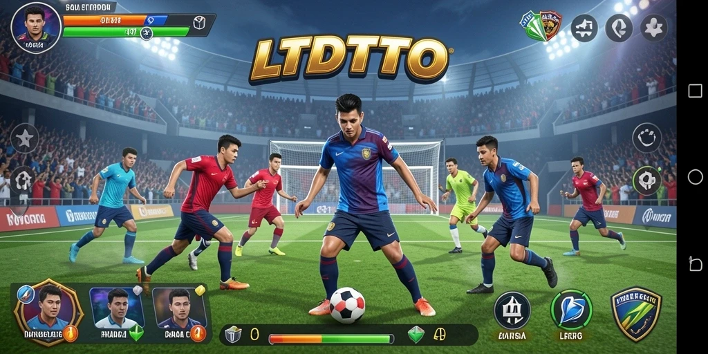 Tampilan gameplay LTDTOTO dengan berbagai mode olahraga yang seru.